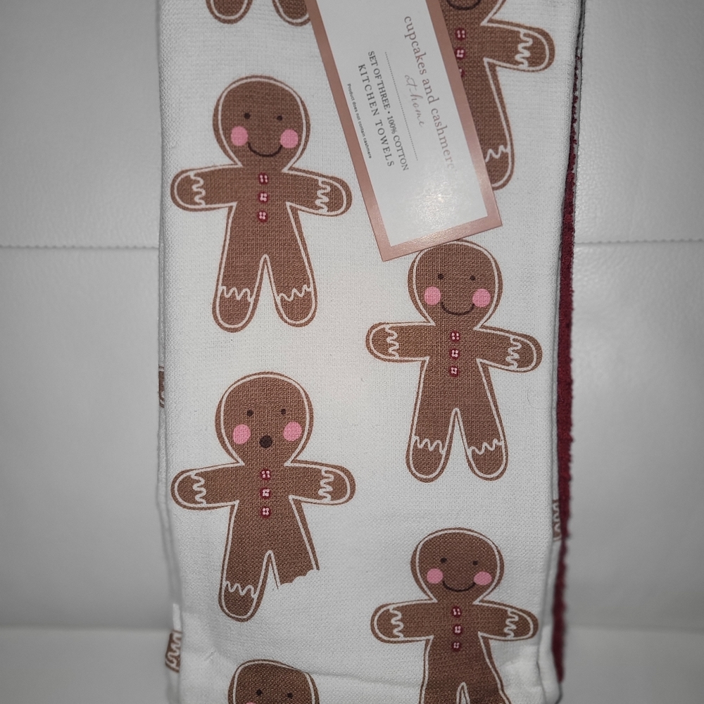 Gingerbread kitchen towels